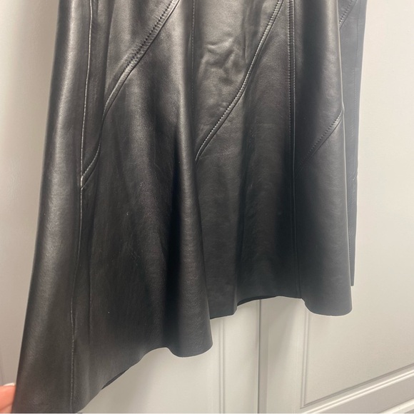 Rag and Bone Lamb Leather Skirt Size 4 - Picture 5 of 7